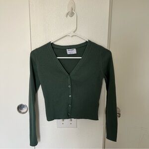 Old Navy Sage Green Knit Sweater